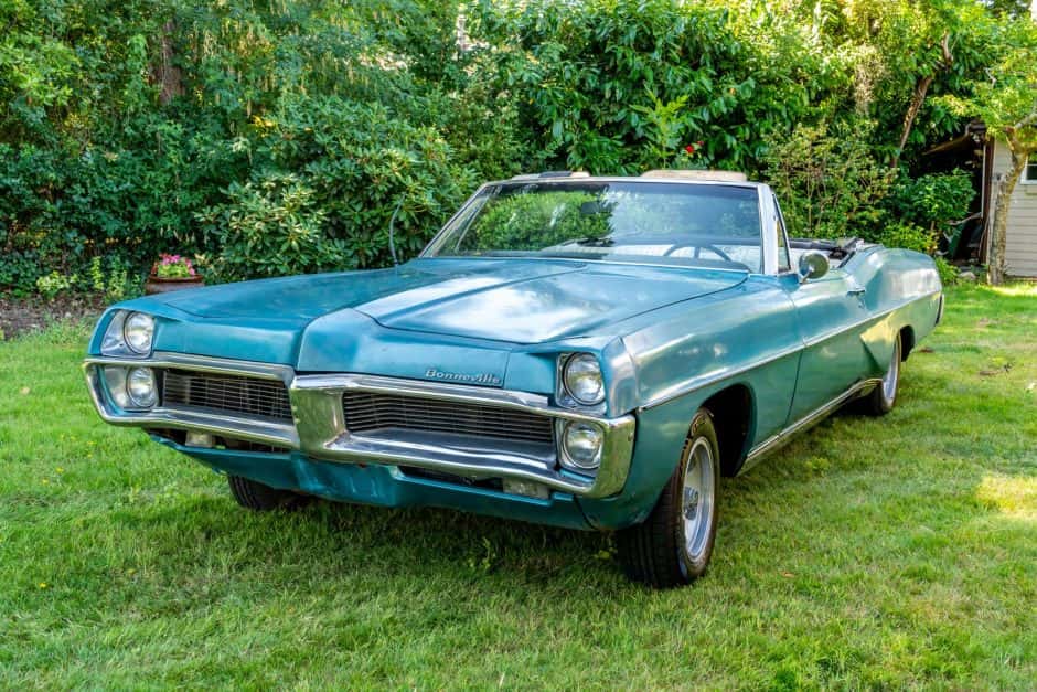 1967 Pontiac Bonneville sold for $6,500