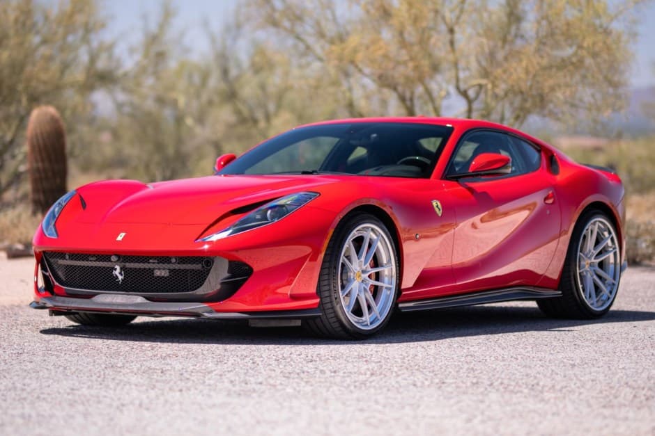 2018 Ferrari 812 Superfast & 812 GTS sold for $342,000