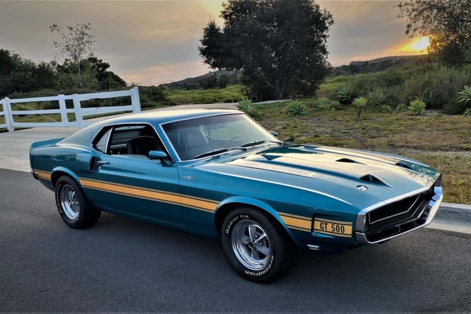 1969 Shelby Mustang GT350 & GT500 sold for $134,000