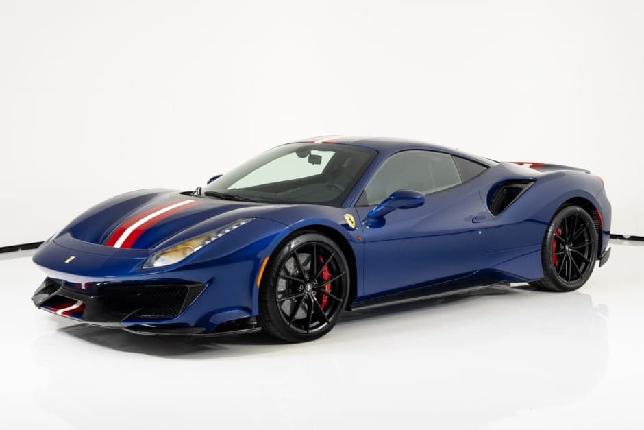 2020 Ferrari 488 sold for $480,000