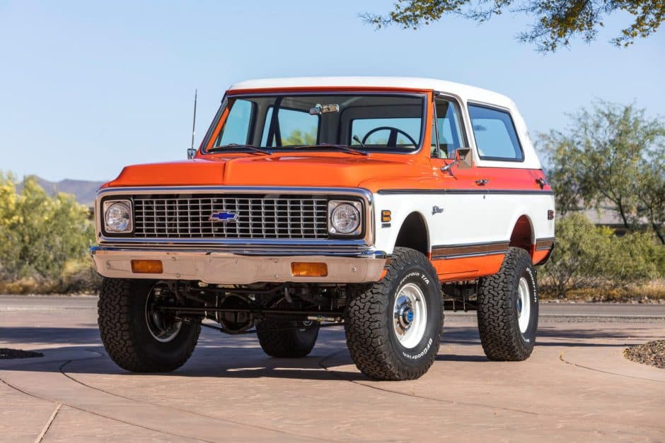 1972 Chevrolet K5 Blazer 1969-1972 sold for $115,000