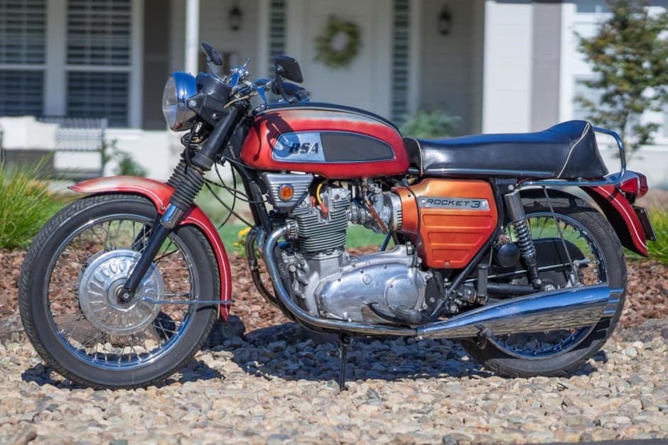 1969 BSA Rocket sold for $6,000