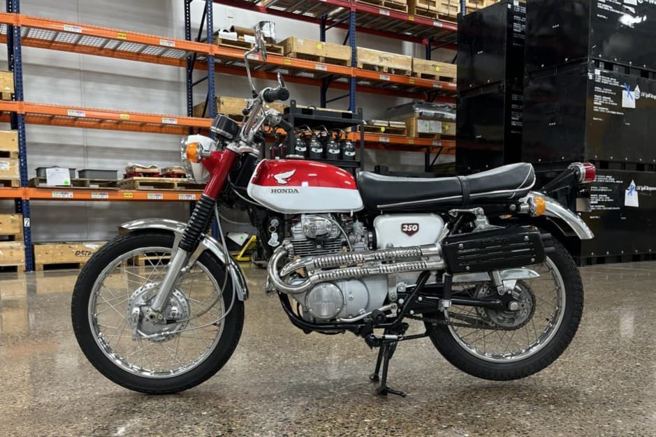 1968 Honda CB350 & CL350 sold for $3,600