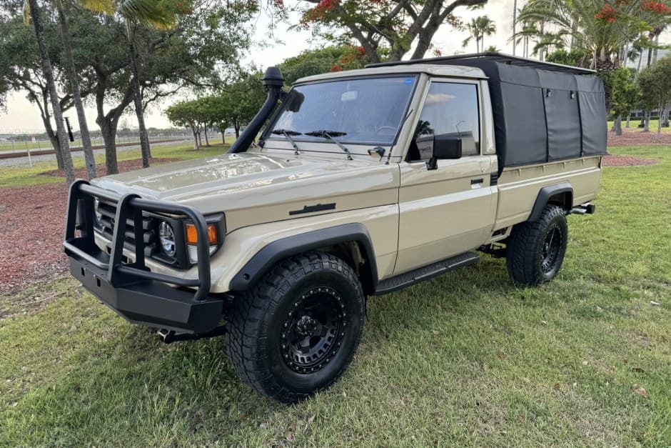 1990 Toyota Land Cruiser 70-Series sold for $43,500