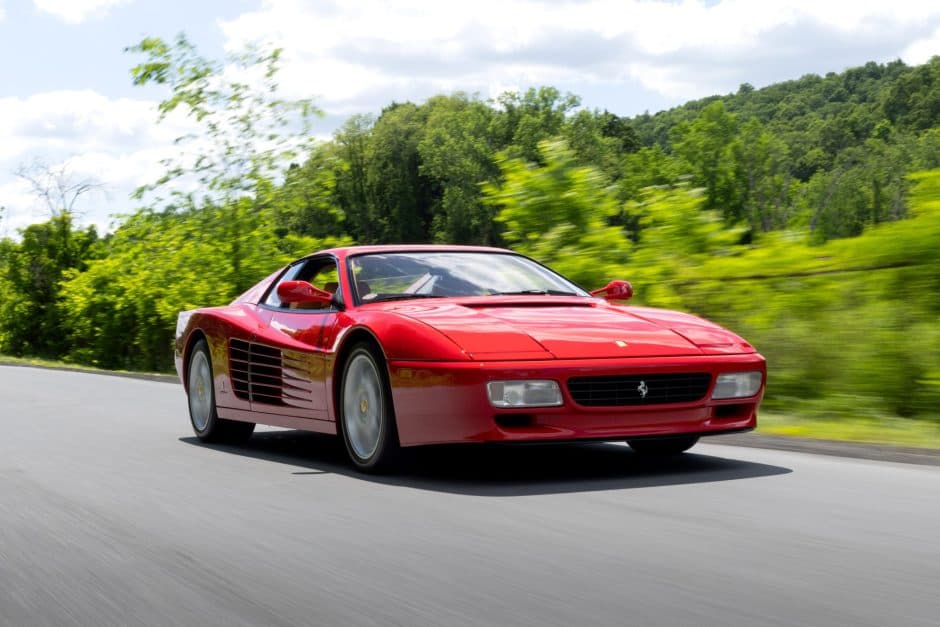 1992 Ferrari Testarossa sold for $170,888