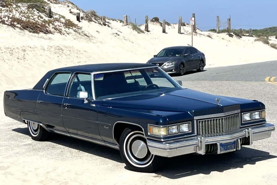 1975 Cadillac Brougham sold for $9,400