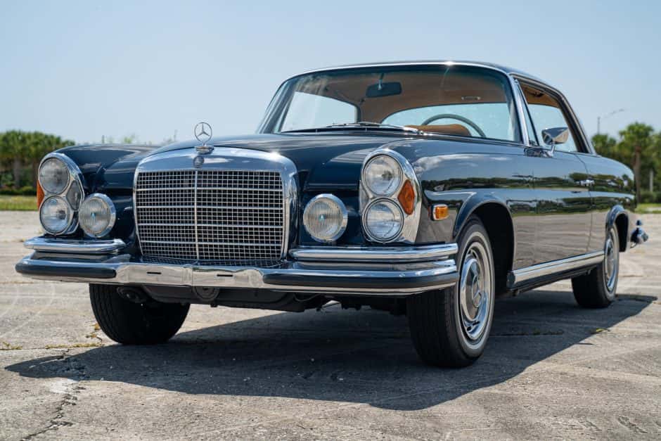 1970 Mercedes-Benz W111 Coupe & Cabriolet sold for $44,722