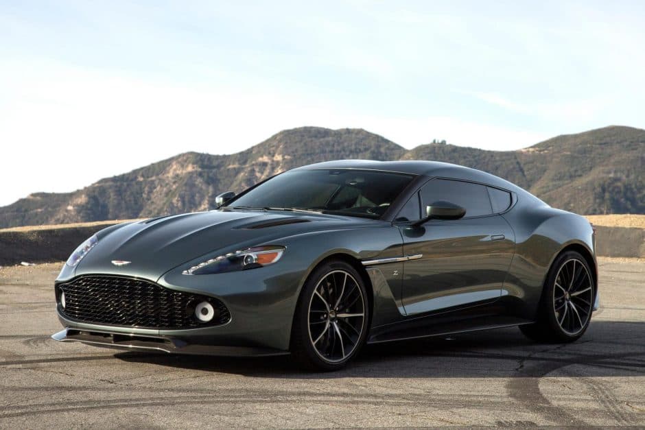 2018 Aston Martin Vanquish sold for $635,000