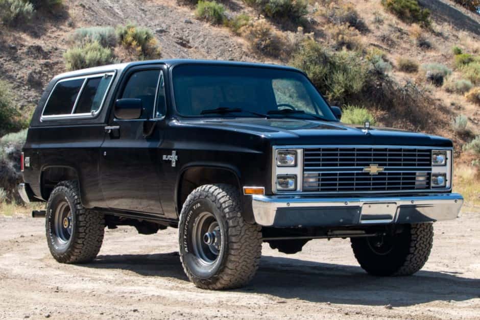 1983 Chevrolet K5 Blazer 1973-1991 sold for $27,500