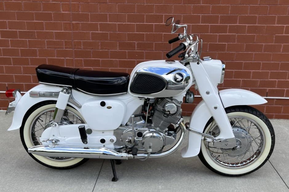 1965 Honda Dream, CB77 Super Hawk, & CL77 Scrambler sold for $8,700