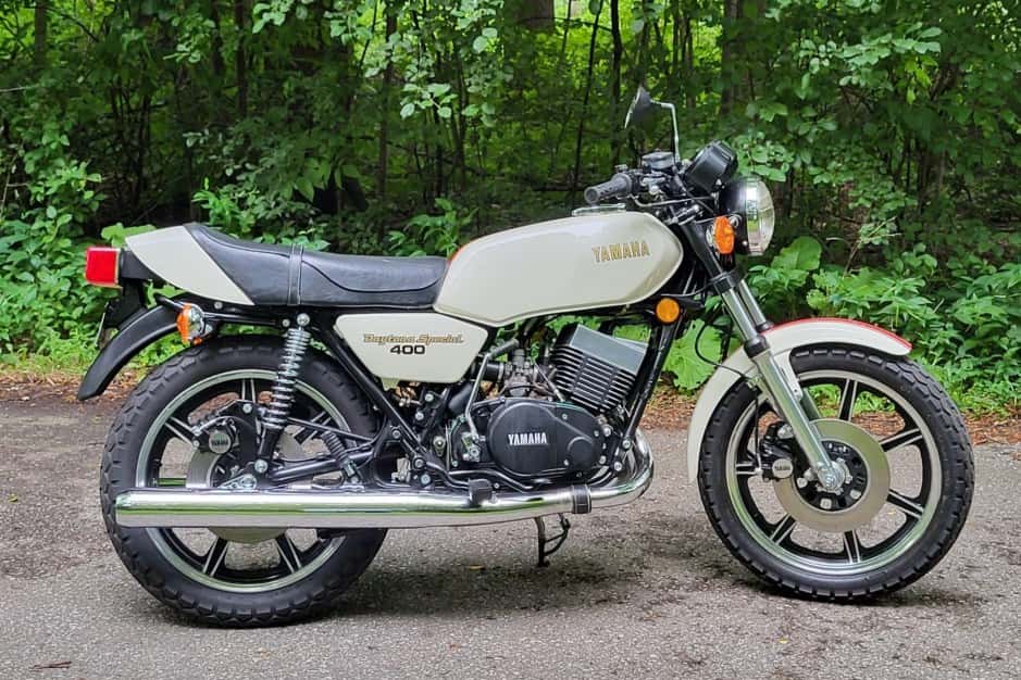1980 Yamaha RD sold for $6,500