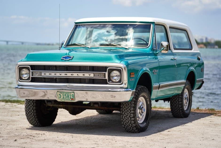 1970 Chevrolet K5 Blazer 1969-1972 sold for $66,500
