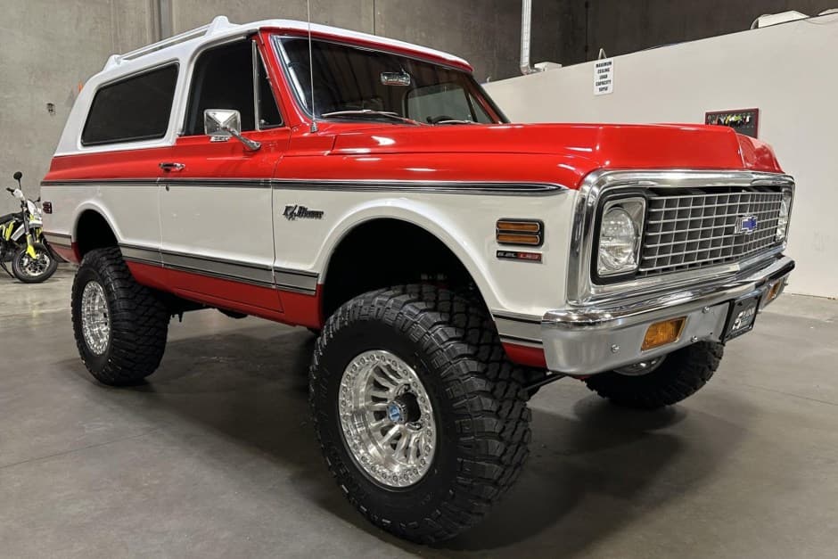 1972 Chevrolet K5 Blazer 1969-1972 sold for $95,500