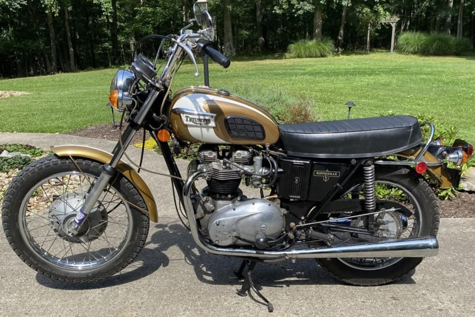 1972 Triumph Bonneville T120 sold for $6,600