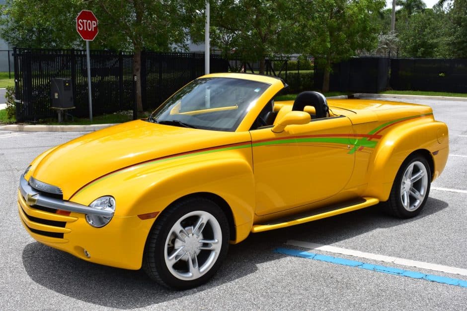 2003 Chevrolet SSR sold for $25,000