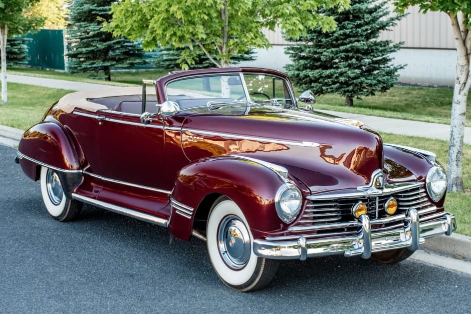 1947 Hudson Super Six sold for $36,000