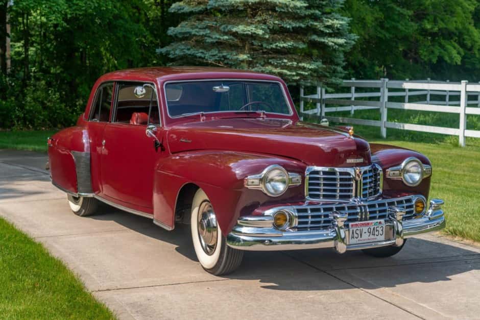 1946 Lincoln Continental (1940-1948) sold for $18,777