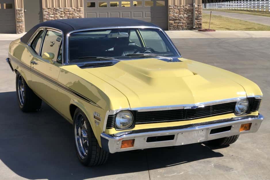 1972 Chevrolet Nova sold for $29,000