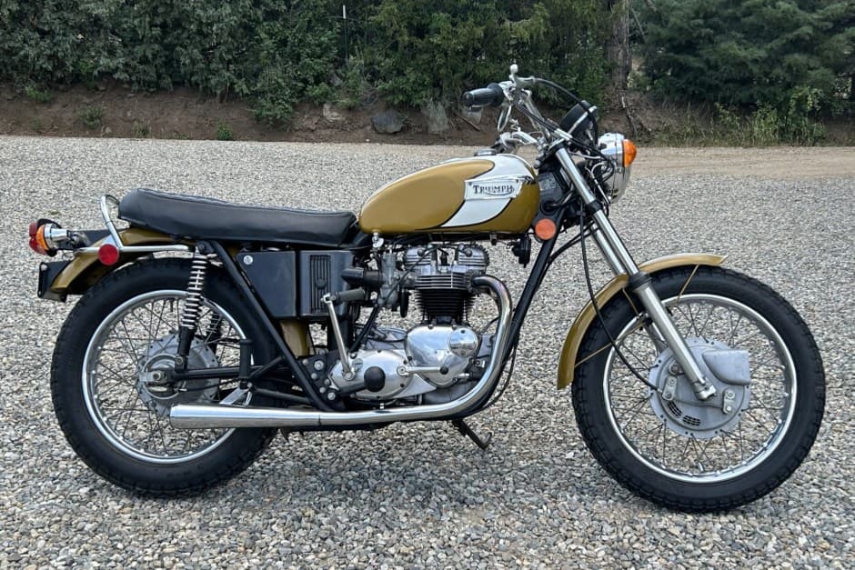 1972 Triumph Bonneville T120 sold for $11,000
