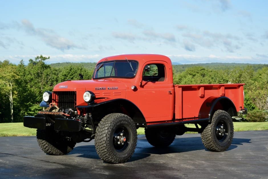 1950 Dodge Power Wagon sold for $61,000