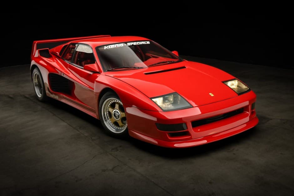 1985 Ferrari Testarossa sold for $525,000