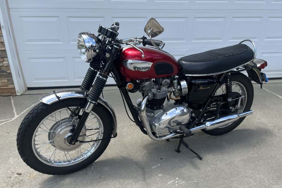 1968 Triumph Bonneville T120 sold for $12,750