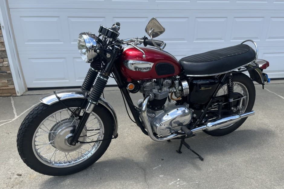 1968 Triumph Bonneville T120 sold for $12,750