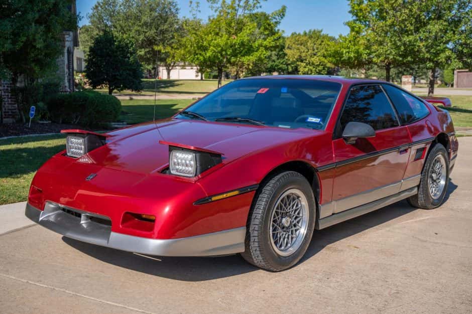 1987 Pontiac Fiero sold for $8,000