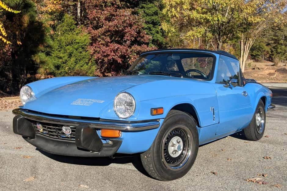 1975 Triumph Spitfire sold for $13,500