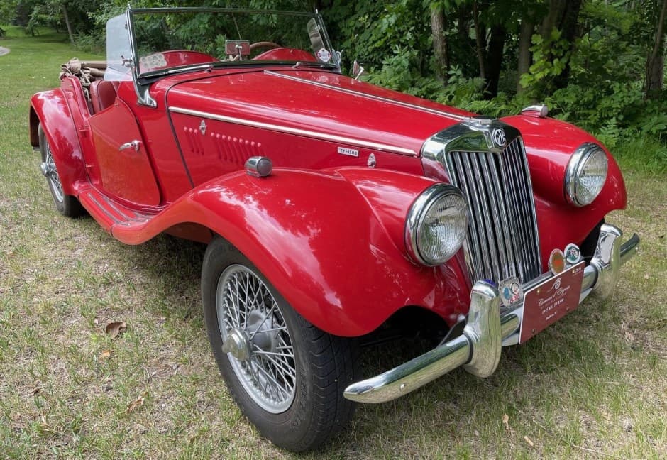 1955 MG TF sold for $24,000