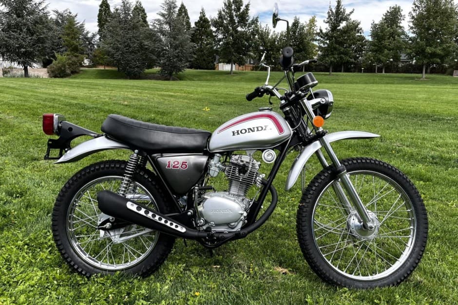 1973 Honda SL Motosport sold for $8,100