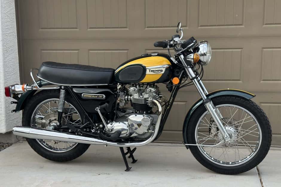 1978 Triumph Bonneville T140 sold for $7,800