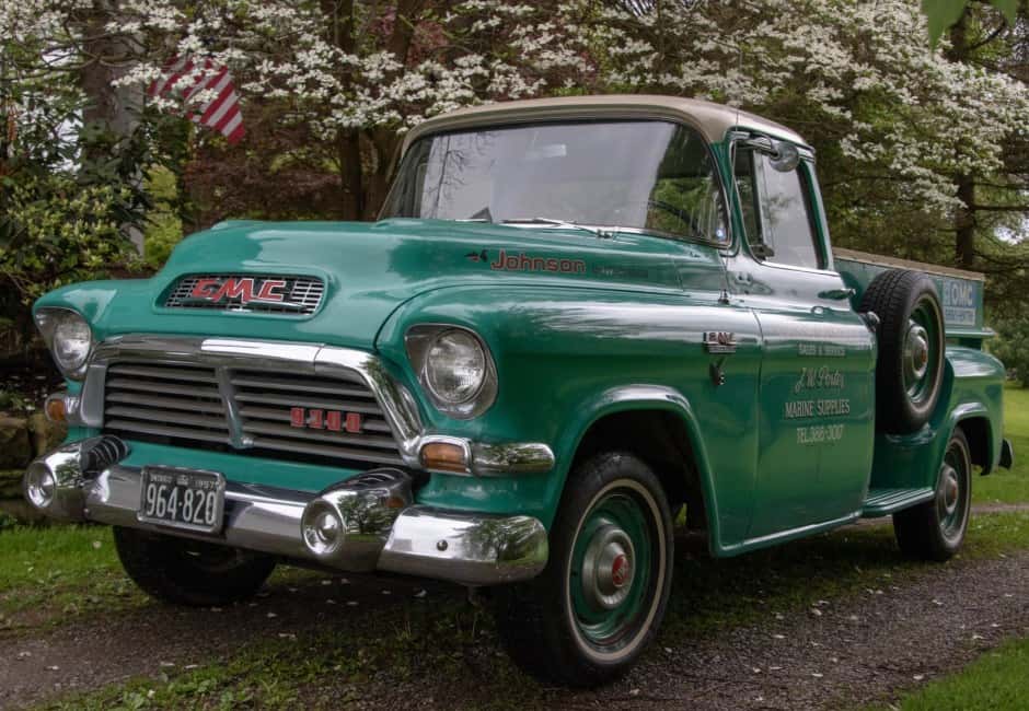 1957 GMC Blue Chip Pickup (1955-1959) sold for $19,004