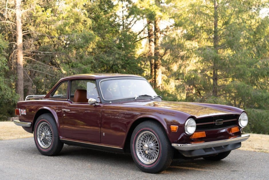 1972 Triumph TR6 sold for $32,000