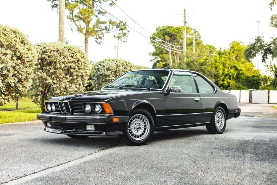 1986 BMW E24 6-Series sold for $13,767