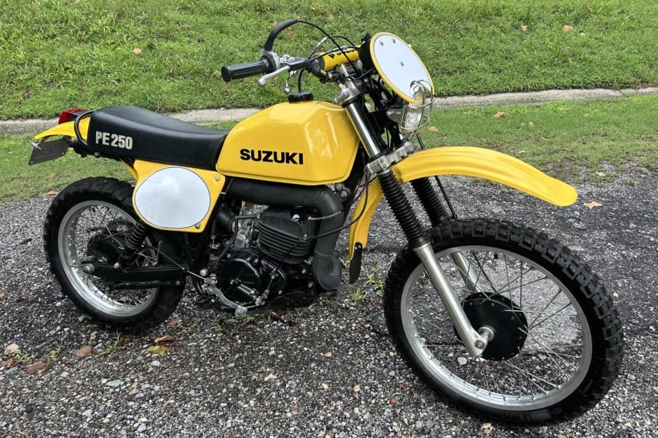 1977 Suzuki Motorcycles sold for $4,500
