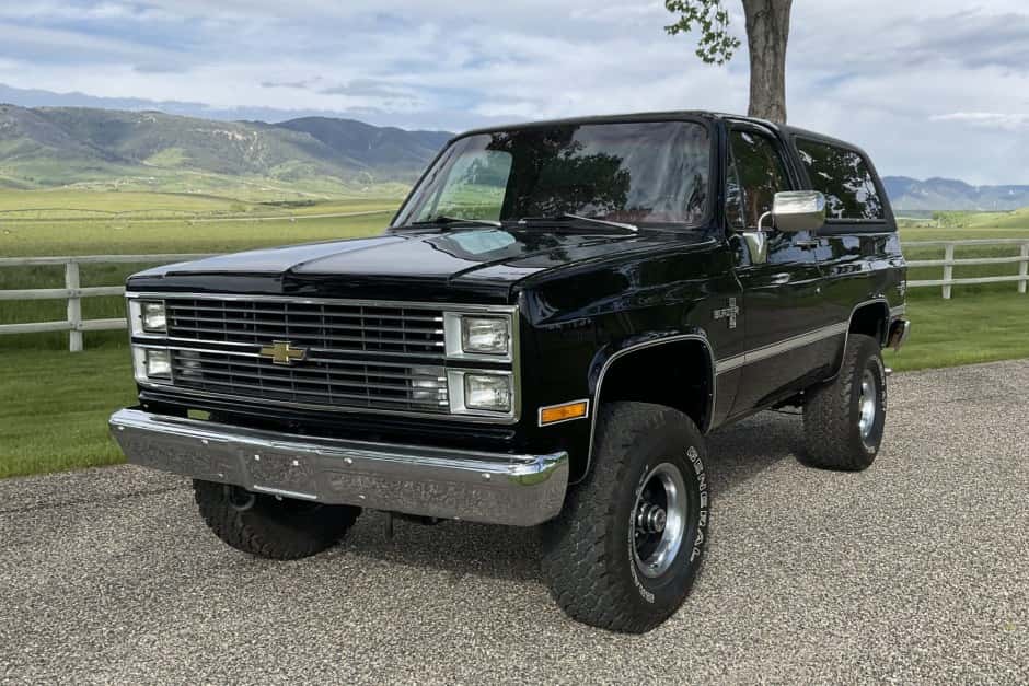 1983 Chevrolet K5 Blazer 1973-1991 sold for $27,500