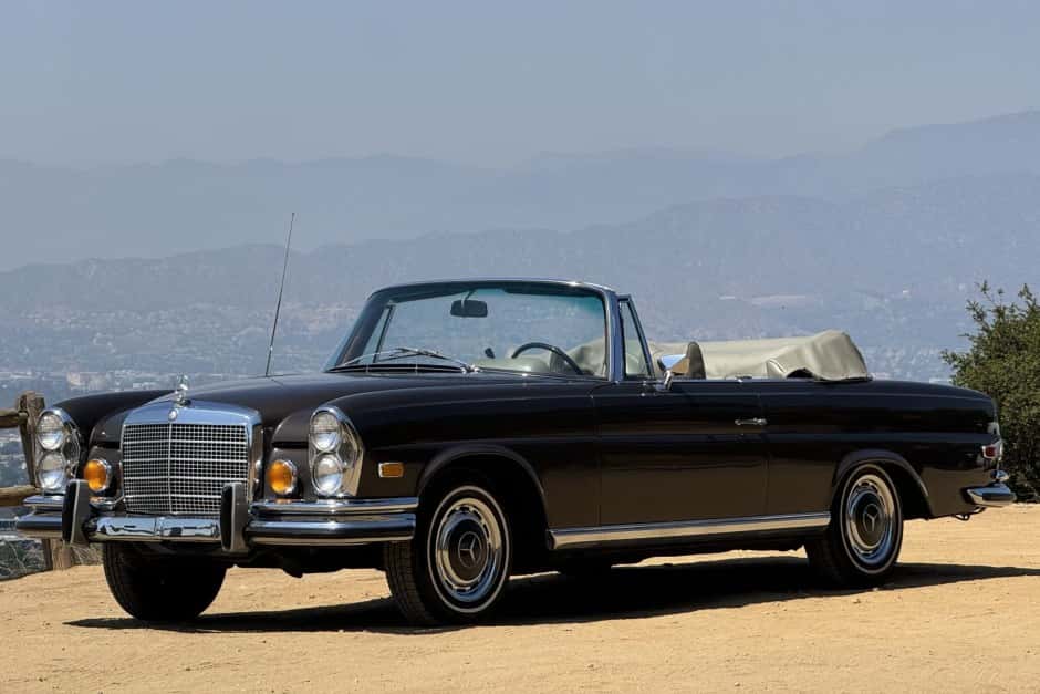 1970 Mercedes-Benz W111 Coupe & Cabriolet sold for $196,000