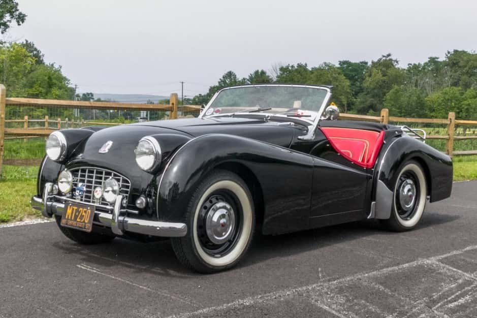 1957 Triumph TR3 sold for $29,900