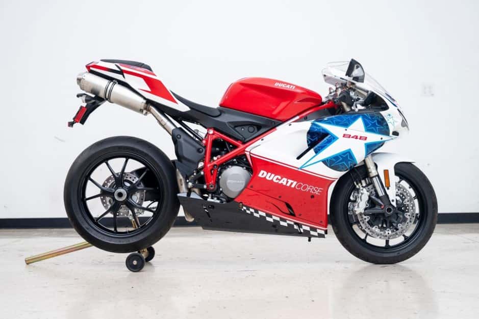 2010 Ducati sold for $21,250