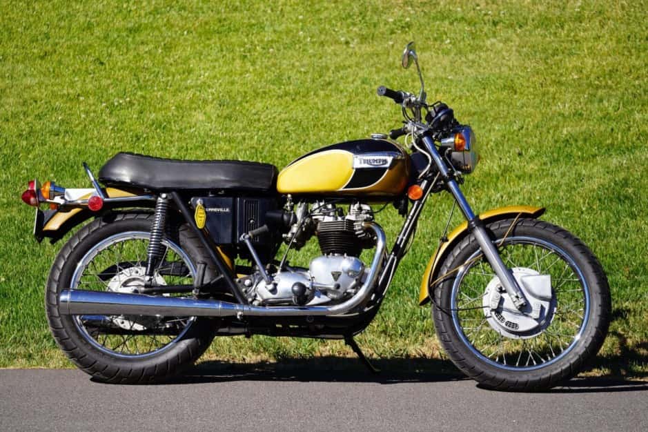 1971 Triumph Bonneville T120 sold for $4,100