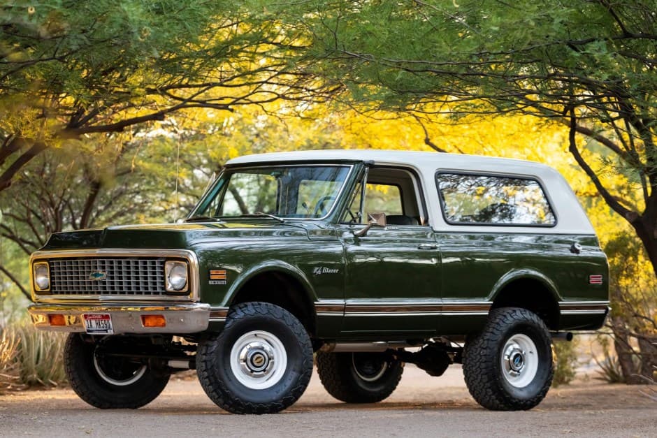 1972 Chevrolet K5 Blazer 1969-1972 sold for $79,500