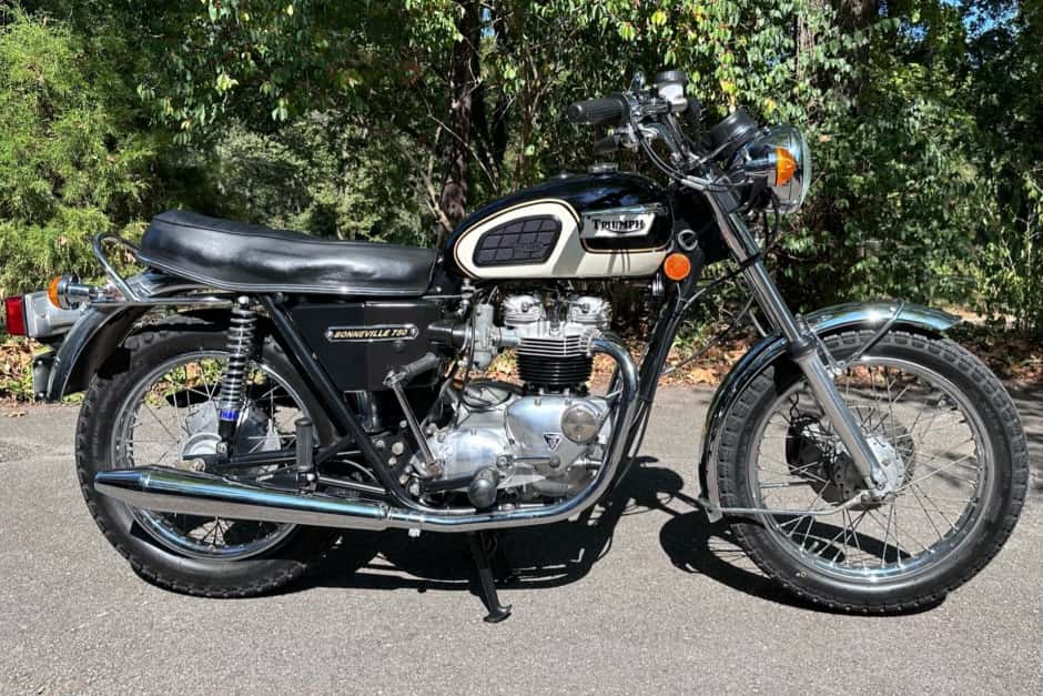 1974 Triumph Bonneville T140 sold for $6,500