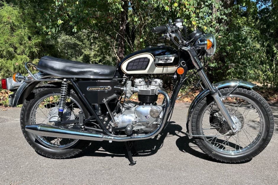 1974 Triumph Bonneville T140 sold for $6,500