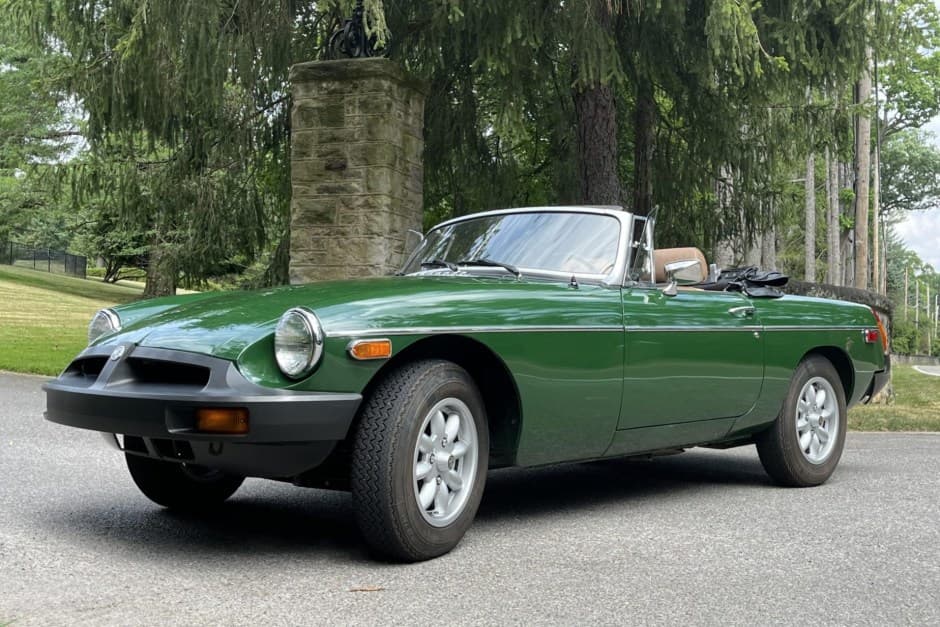 1980 MG MGB sold for $17,000
