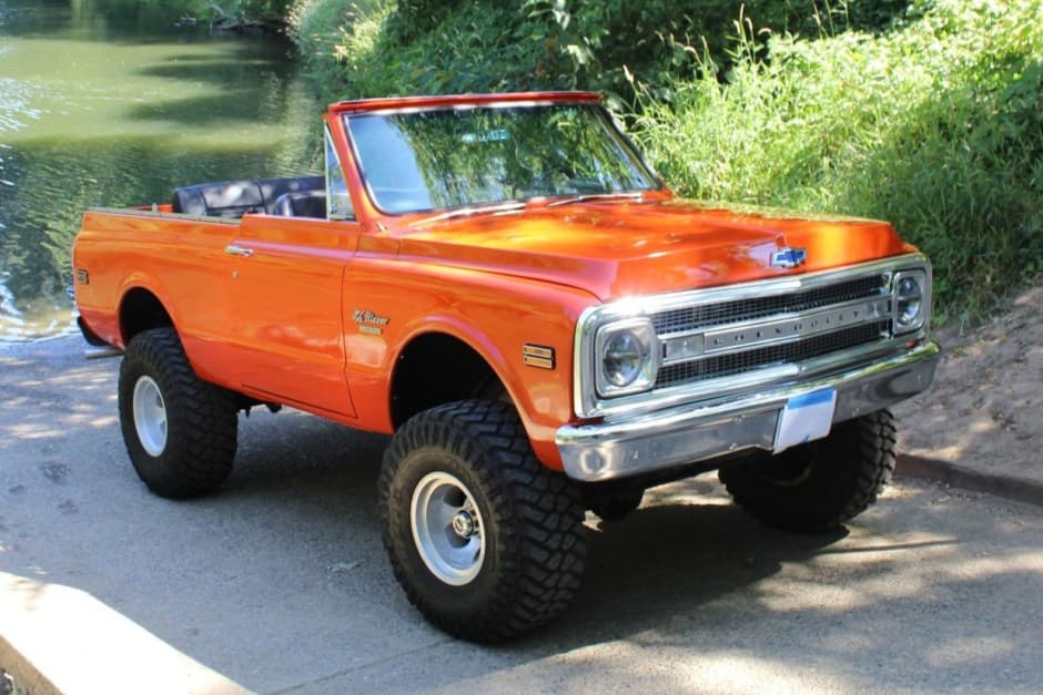 1970 Chevrolet K5 Blazer 1969-1972 sold for $44,444