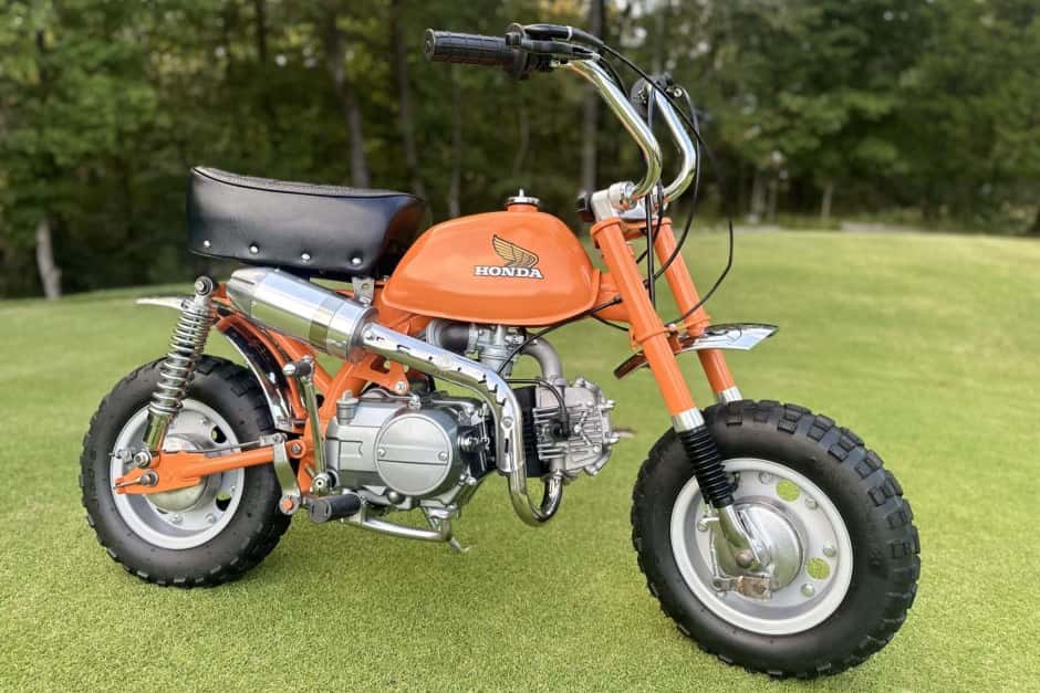 1974 Honda Z50 sold for $3,600