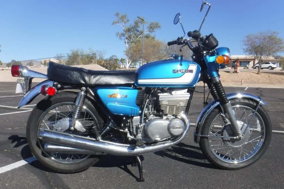 1972 Suzuki Motorcycles sold for $6,200