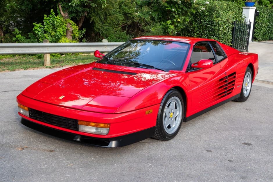 1990 Ferrari Testarossa sold for $101,000