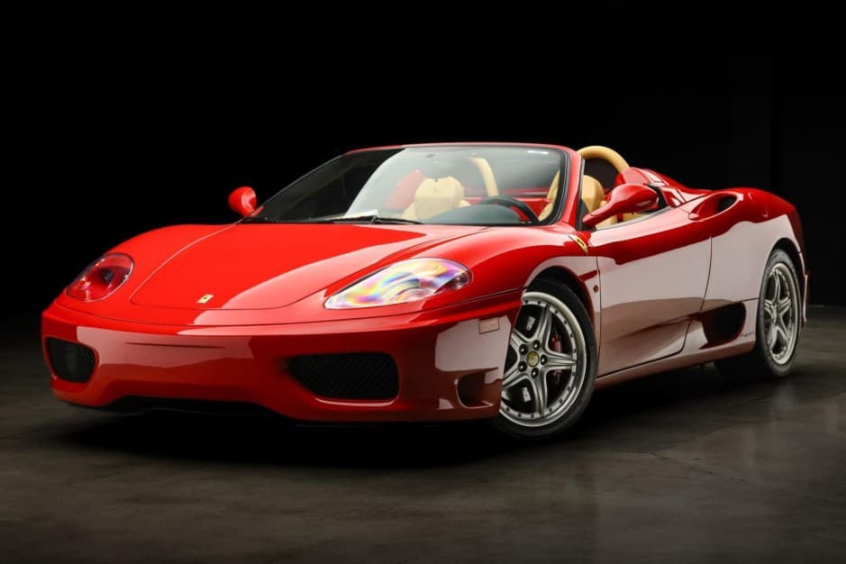 2005 Ferrari 360 sold for $103,000